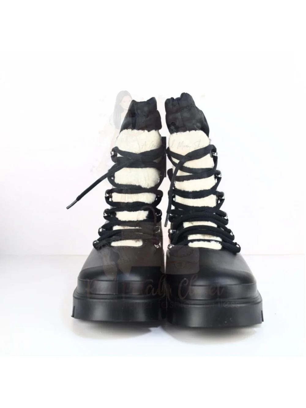 Marc Fisher Ltd. Women's Faux Fur Weatherproof Boots Black Size 6